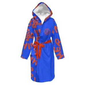 Accappatoio Adulto – Logo Bluette/Arancio